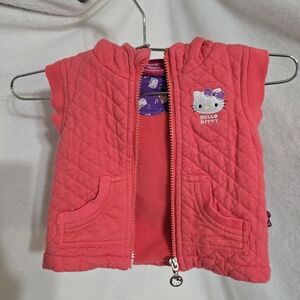 Hello Kitty Sanrio Vest Pink And Purple